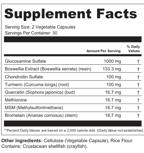 Supplement Facts for Arcwave
